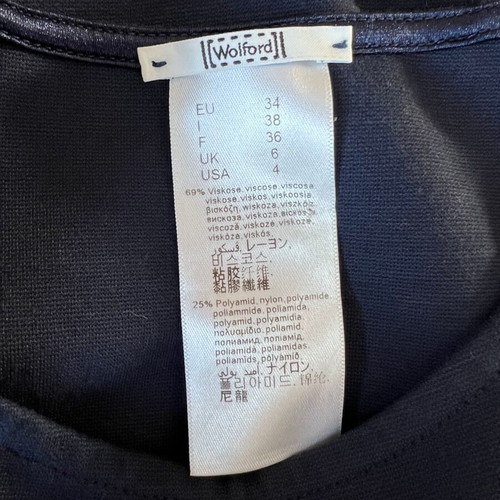 Wolford dress XS blue like new