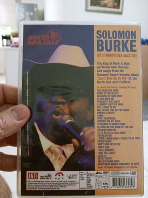 Solomon Burke DVD used