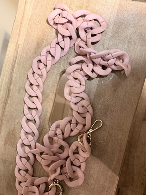 La Coque Française pink mobile phone chain 120 cm