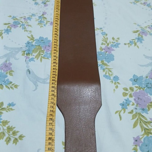 Skondras Wide Leather Corset Belt 75cm x 10cm like new, boho buckle
