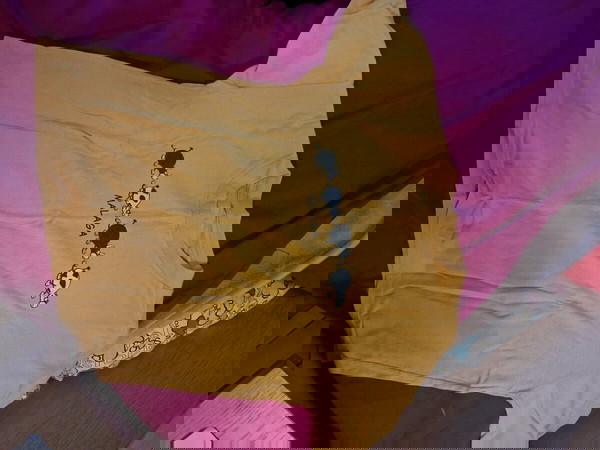 Μπλούζα κοντομάνικη κίτρινη medium