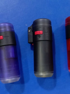 Leon lighter set of 3 refillable windproof large colors