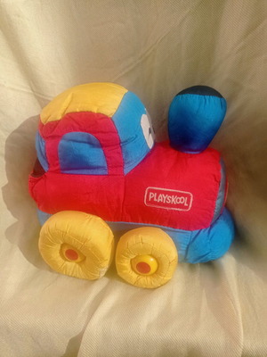 Τραινάκι Playskool 20εκ με μηχανισμό που δεν λειτουργεί