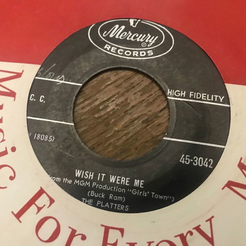 7" vinyl The Platters - My Secret / Wish It Were Me used