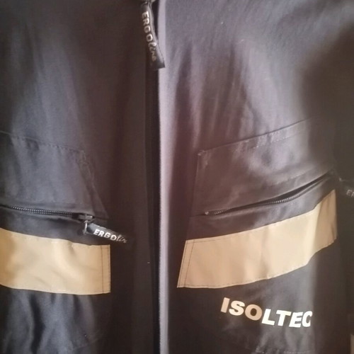 ErgoLine coverall workwear like new with reflective tape