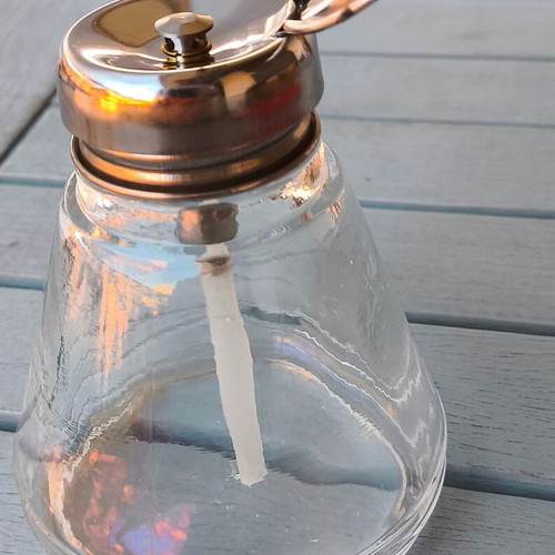 Glass liquid container with pump dispenser new