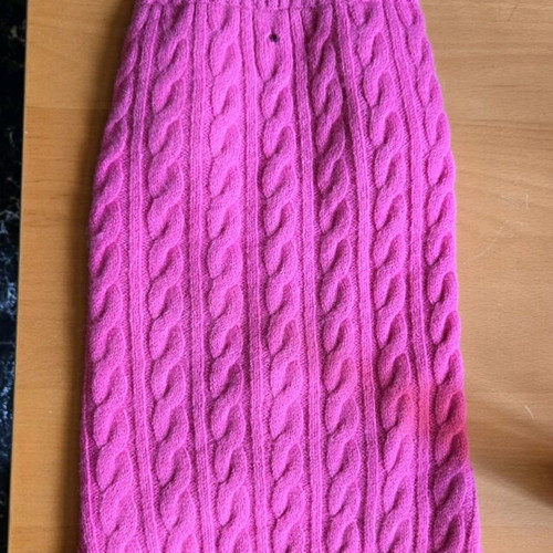 Benetton dog sweater 80% wool like new, 50 cm length