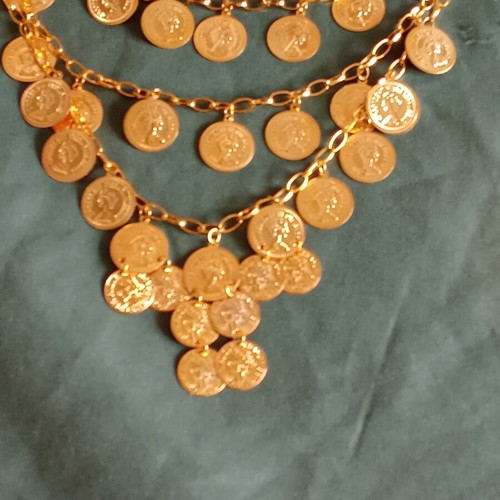Handmade necklaces set of two, new, copper and zinc