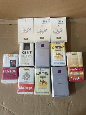 Cigarettes pack of 11 for collectors, new