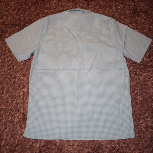 Fjallraven Ray Shirt Men size L new, white and blue
