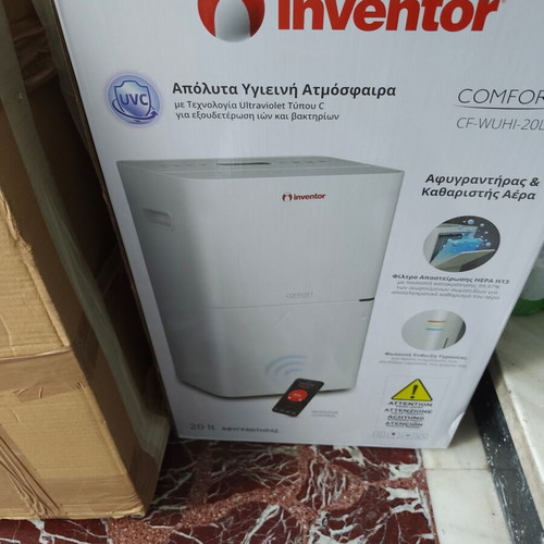 Inventor CF-WUHI-20L Comfort Dehumidifier 20Lt/24h New