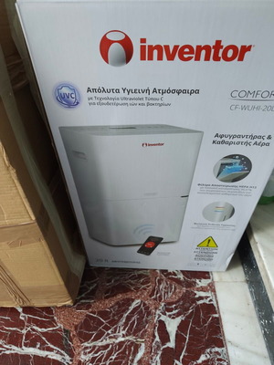 Inventor CF-WUHI-20L Comfort Dehumidifier 20Lt/24h New