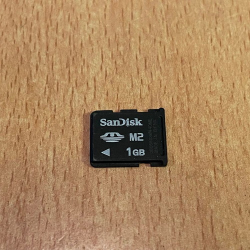 Sony M2 memory card like new, 1 GB