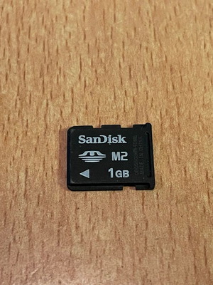 Sony M2 memory card like new, 1 GB