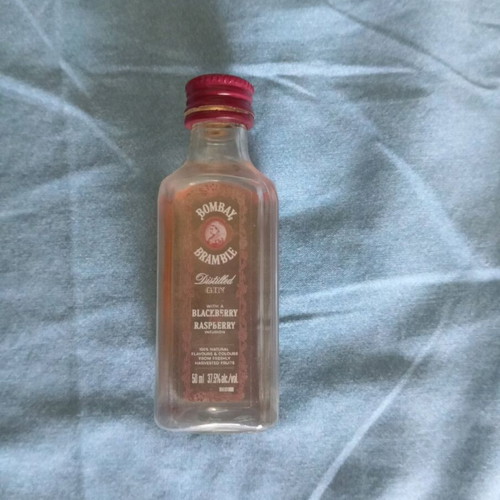 Bombay collectible miniature used, plastic bottle