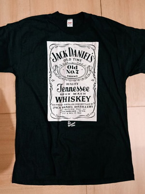 Jack Daniel's fashion t-shirt new, 100% cotton, size L, black