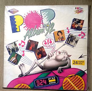 POP ALBUM 92/ 24 SUPER HITS/ X2 LP