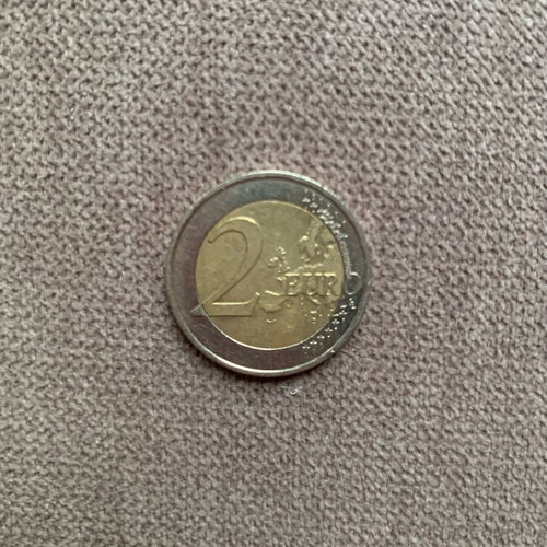 Manolis Andronikos 2 Euro collectible coin used
