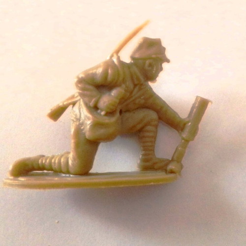 Set of Japanese Solpa soldier figures like new, vintage collectible toys