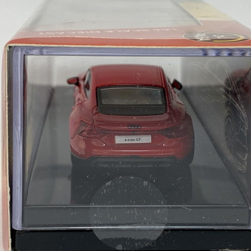 Audi RS e-tron GT 1/64 scale model car, Tango Red, PARA64