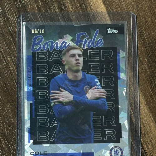 Cole Palmer Bona Fide card 06/10 from Chelsea Team Set new