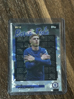 Cole Palmer Bona Fide card 06/10 from Chelsea Team Set new