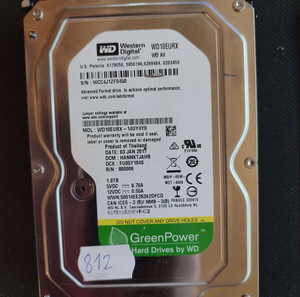 1TB WD HDD 3.5"