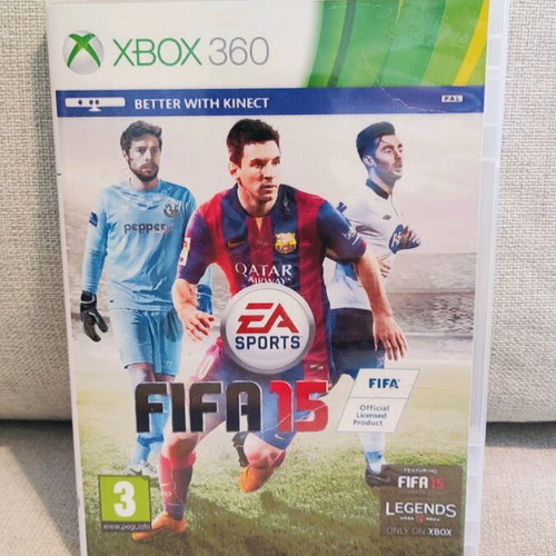 FIFA 15 Xbox 360 used, without original cover