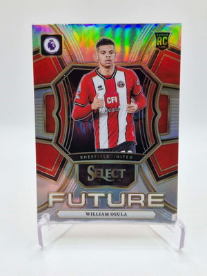 William Osula Future Silver Prizm RC Card 2023-24 Sheffield United new