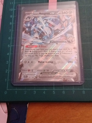 Κάρτα Pokémon Steven's Metagross ex καινούργια