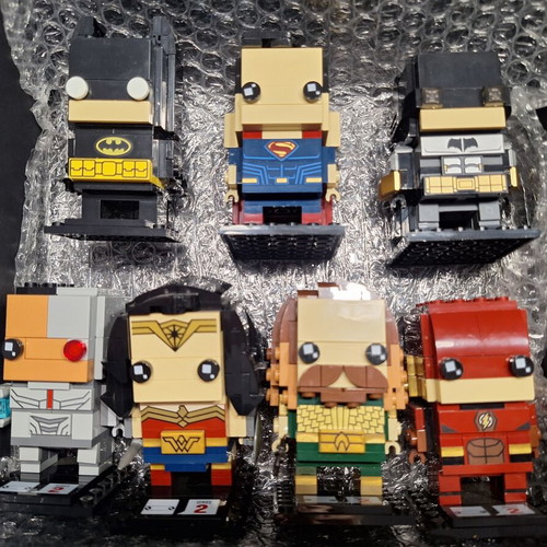Lego Brick Headz DC used assembled set without instructions
