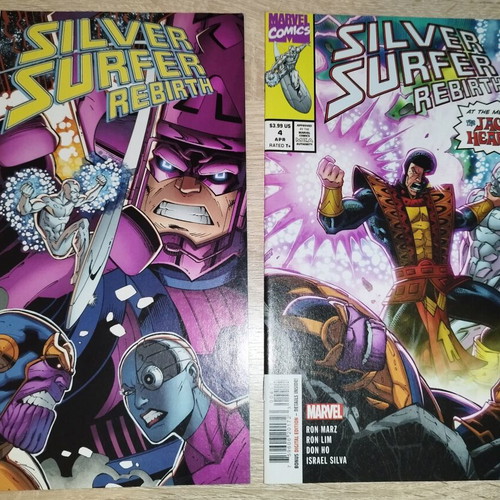 Silver Surfer Rebirth comic collection new, all 5 issues in English