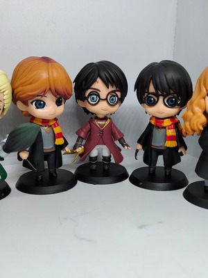 Harry Potter Magic Figures Set of 5 Like New