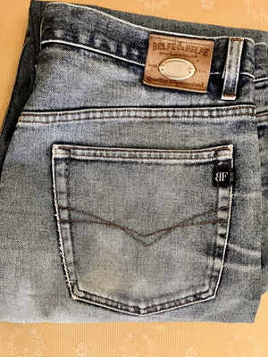 Vintage Belfe & Belfe men's jeans made in Italy, used