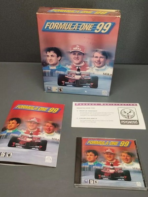 Big Box Formula One 99 game for Windows PC like new