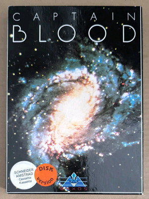 Captain Blood (Exxos) Amstrad Disk like new, complete in box