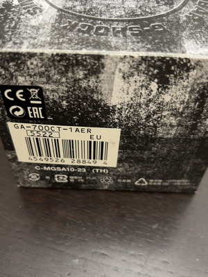 Casio G-Shock GA-700CT-1AER Limited Edition watch new, multicolor