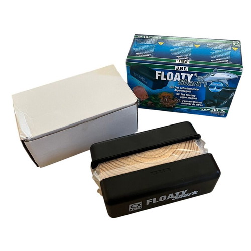 JBL Floaty Shark magnetic cleaner for aquarium panes up to 30 mm new