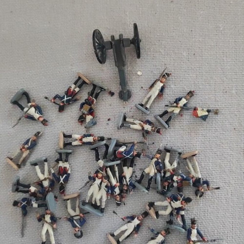 Soldier figures set, approx. 25 pieces, 2 cm height