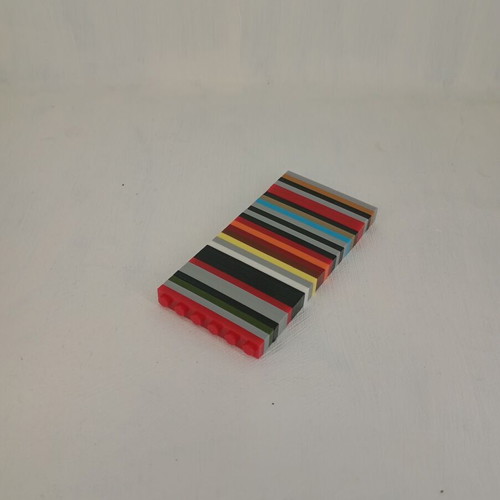 Lego and compatible 1x6 bases like new, 30 pieces