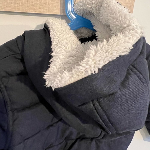 Baby jacket used with zipper and fur lining for 23 months