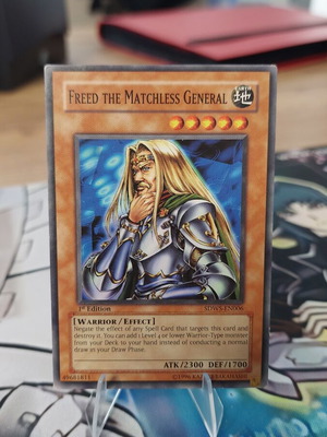 Freed the Matchless General 1st edition card new