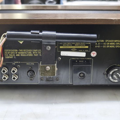Pioneer SX 636 stereo receiver used, good condition