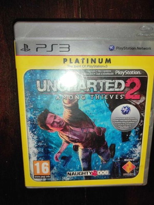 Uncharted 2 PS3 game used, action