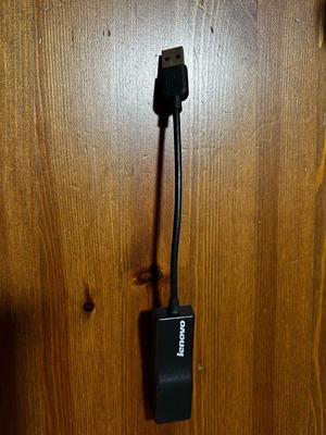 Lenovo USB 2.0 to Ethernet adapter like new