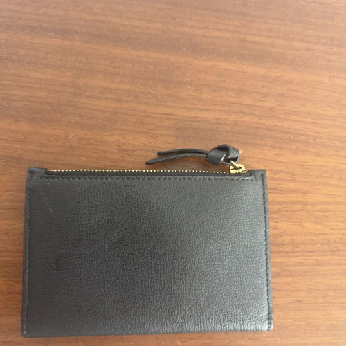 Jimmy Choo Black Leather Wallet like new with dust bag and certificate