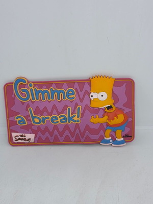 Ταμπέλα The Simpsons μεταχειρισμένη