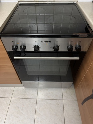Pitsos PHCB154K55 ηλεκτρική κουζίνα Inox A Class