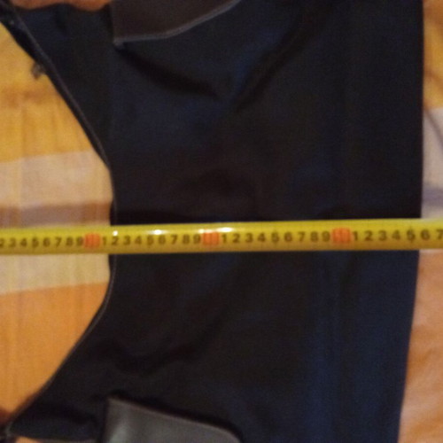 Shoulder bag new, black with 2 side pockets