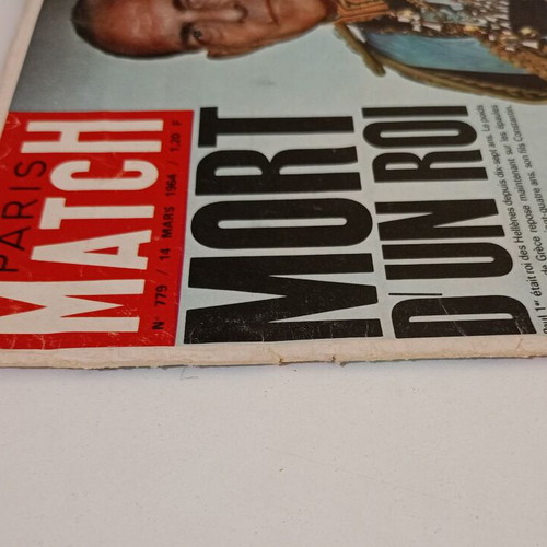 Paris Match Magazine Issue 779 March 14 1964 used
